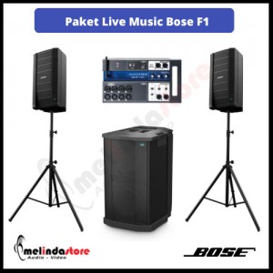 Paket Live Music | Auditorium | PA System | Lapangan | Speaker Bose F1 | Paket B